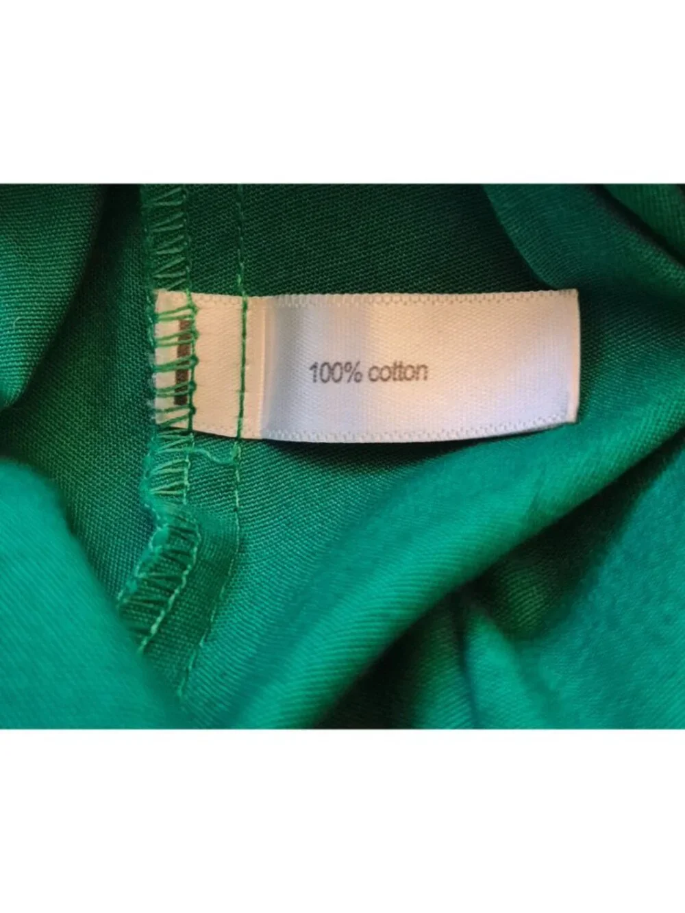 Eloquii Kelly Green 100% Cotton A-Line Midi Skirt Size 22 EUC